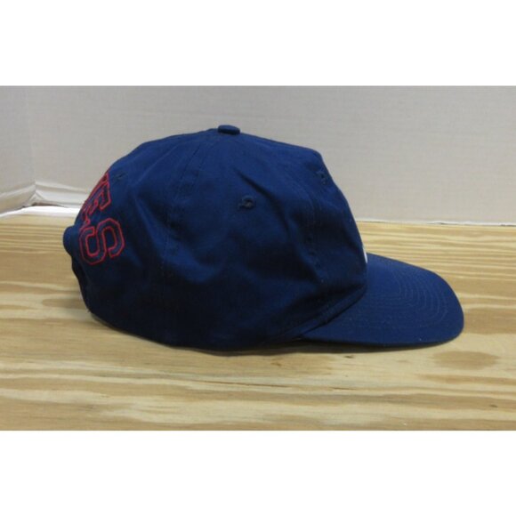 VINTAGE Atlanta Braves Hat Cap Snapback Spell Out Logo MLB Campri 90s * - Picture 6 of 13